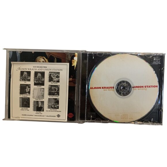 Alison Krauss Union Station So Long So Wrong CD Album 1991 - Picture 2 of 4